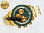 Daytona YG ADGF Best Edition Green/YG Dial on YG Bracelet A7750 - Görsel 8