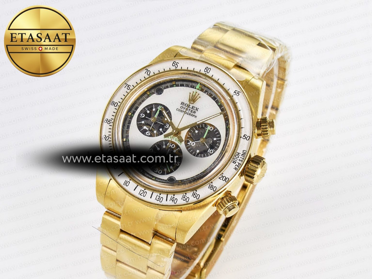 Daytona YG ADGF Best Edition YG/White Dial on YG Bracelet A7750 - Görsel 2