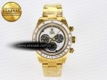 Daytona YG ADGF Best Edition YG/White Dial on YG Bracelet A7750 - Görsel 3