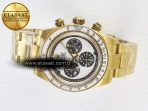Daytona YG ADGF Best Edition YG/White Dial on YG Bracelet A7750 - Görsel 9