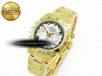 Daytona YG Noob Best Edition Green/White Dial on YG Oyster Bracelet SA4130