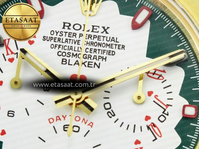 Daytona YG Noob Best Edition Green/White Dial on YG Oyster Bracelet SA4130 - Görsel 10