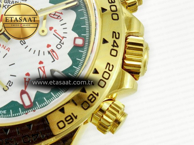 Daytona YG Noob Best Edition Green/White Dial on YG Oyster Bracelet SA4130 - Görsel 11