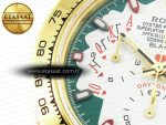 Daytona YG Noob Best Edition Green/White Dial on YG Oyster Bracelet SA4130 - Görsel 12