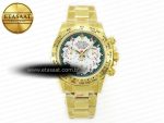 Daytona YG Noob Best Edition Green/White Dial on YG Oyster Bracelet SA4130 - Görsel 3