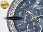 Daytona ZIF REMOULD White Carbon GETF Best Edition Blue Skeleton Dial Diamonds Bezel on Blue Nylon Strap DD4802 - Görsel 13