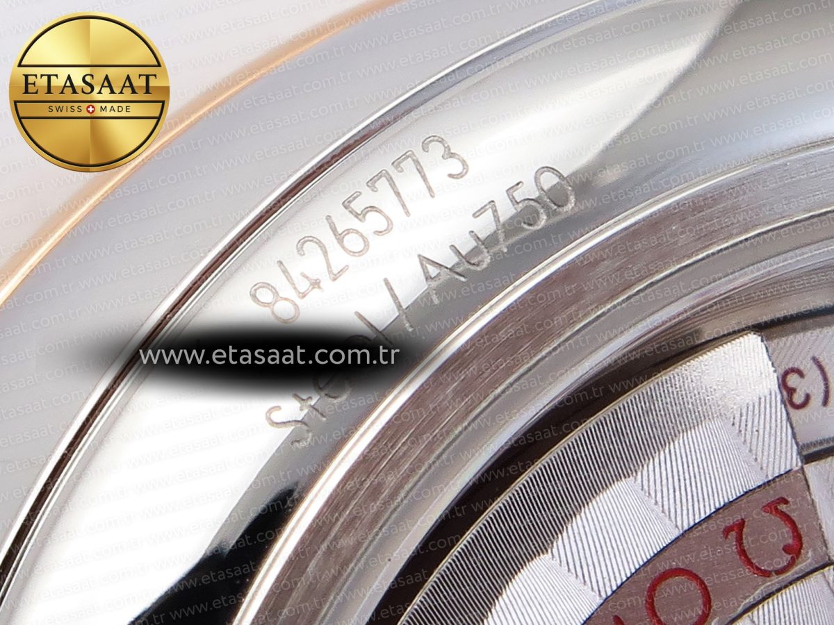 Omega De Ville Date Brown On Diamonds A8800 - Görsel 22