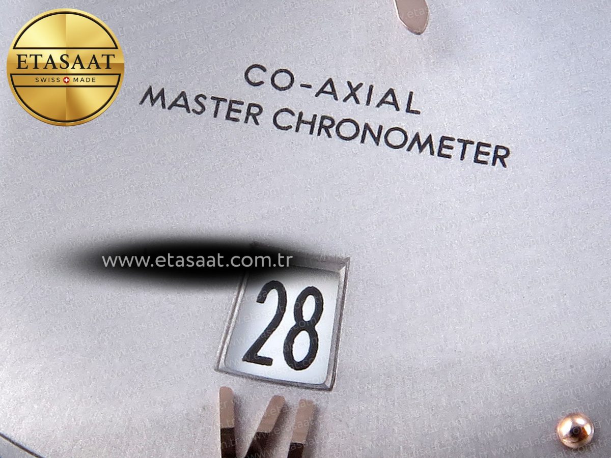 Omega De Ville Grey Dial Roman Marker A8800 - Görsel 11
