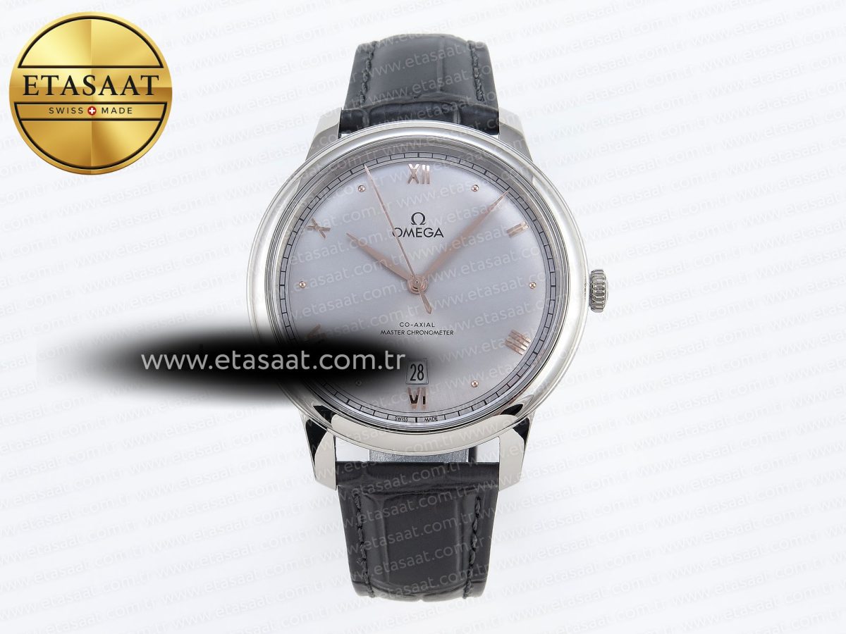 Omega De Ville Grey Dial Roman Marker A8800 - Görsel 3