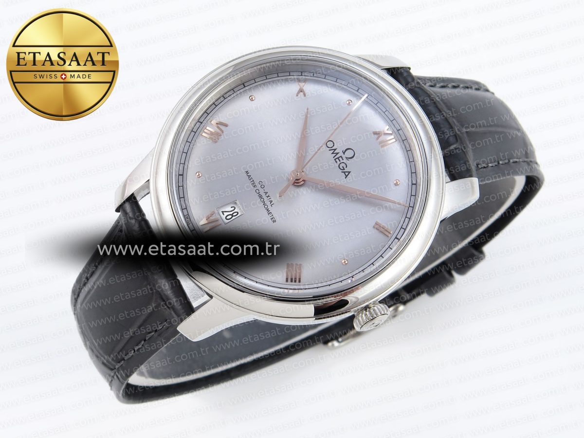 Omega De Ville Grey Dial Roman Marker A8800 - Görsel 7