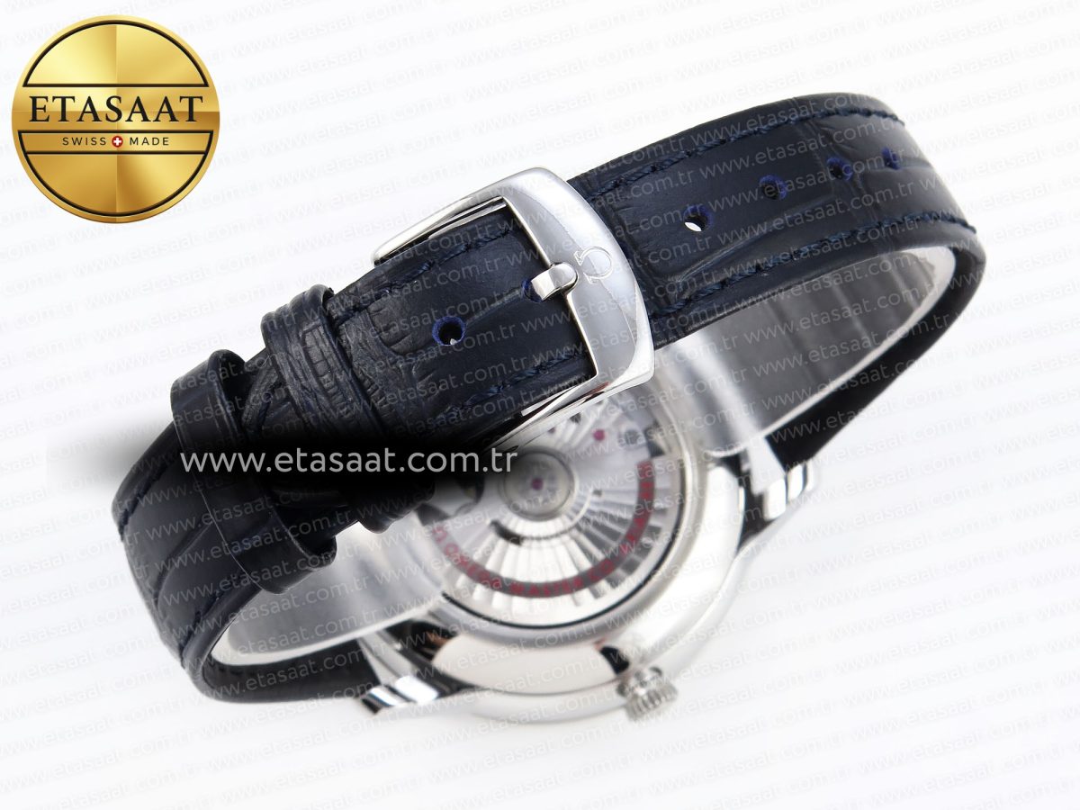 Omega De Ville Power Reserve Blue On Black A8810 - Görsel 17