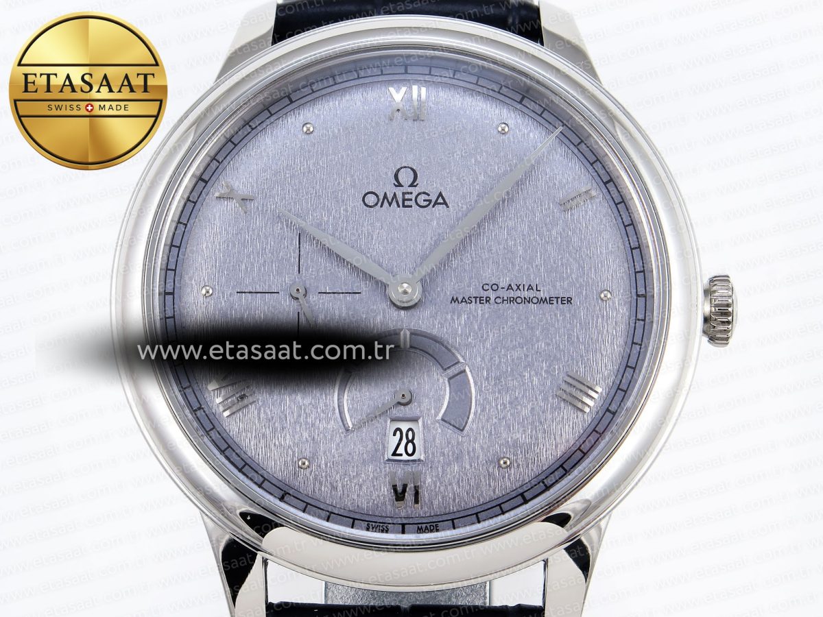 Omega De Ville Power Reserve Blue On Black A8810 - Görsel 4