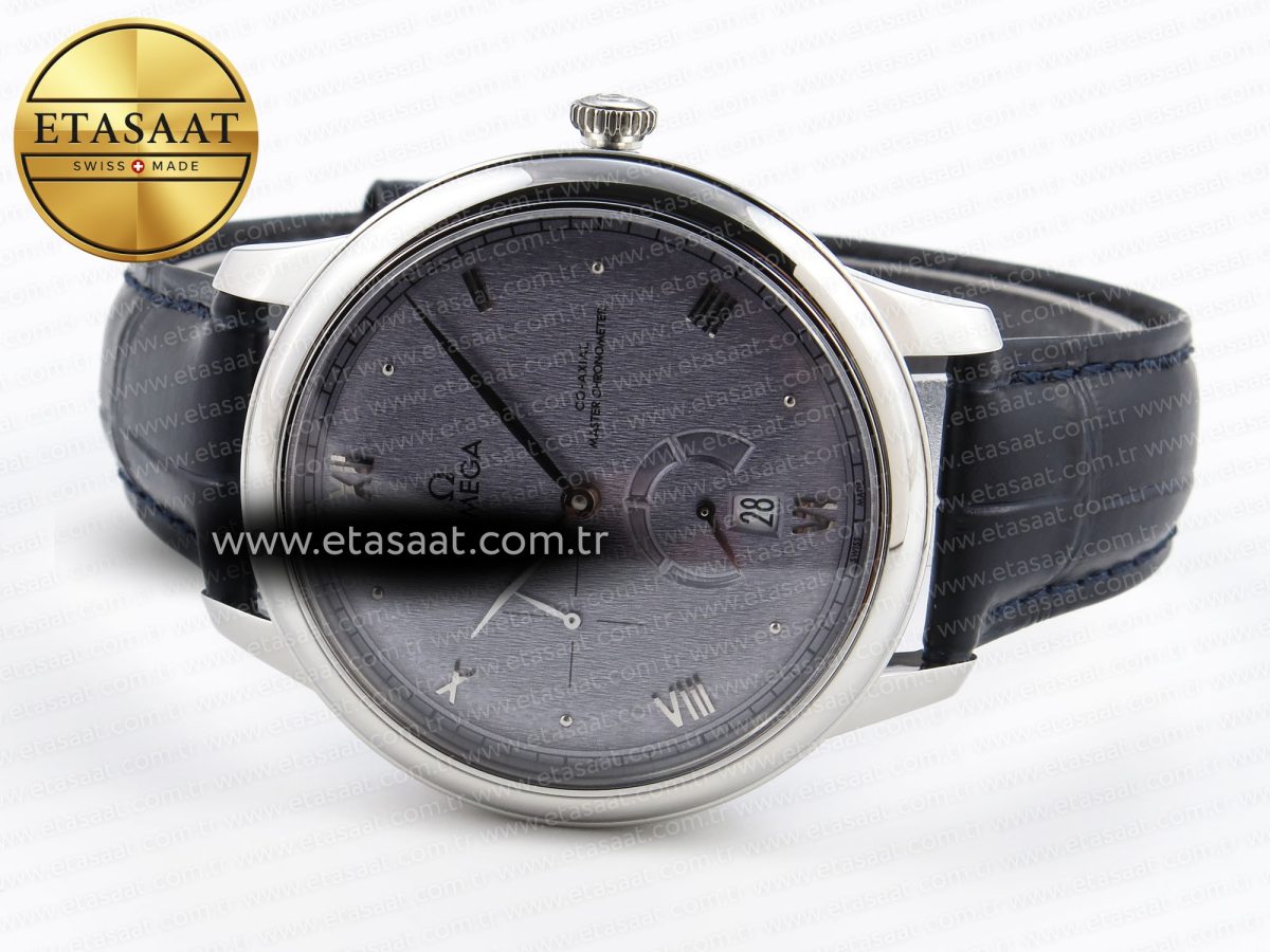 Omega De Ville Power Reserve Blue On Black A8810 - Görsel 6