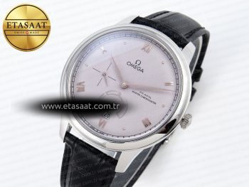 De Ville Power Reserve SS MKF 1:1 Best Edition Purple Dial on Black Leather Strap A8810