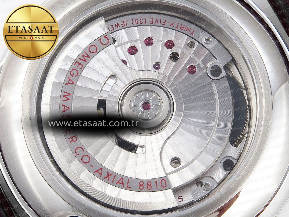 Omega De Ville Power Reserve Purple Dial on Black A8810 - Görsel 19