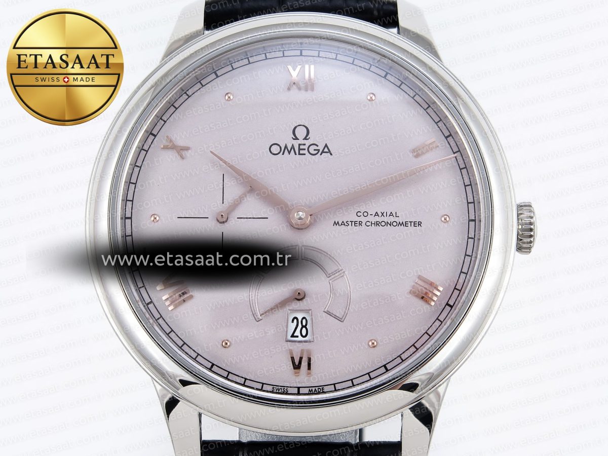 Omega De Ville Power Reserve Purple Dial on Black A8810 - Görsel 4