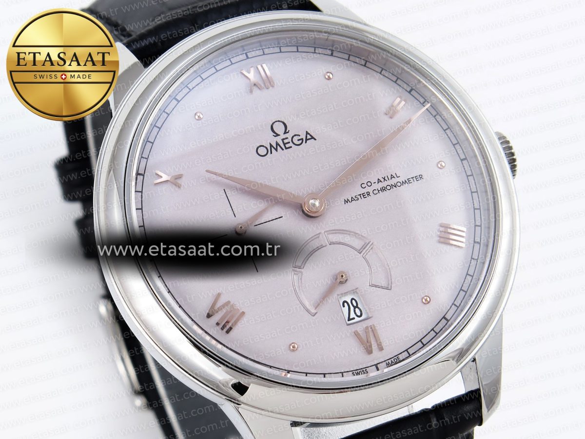 Omega De Ville Power Reserve Purple Dial on Black A8810 - Görsel 5
