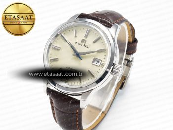 Elegance SBGR261 SS GSF 1:1 Best Edition Cream Dial on Brown Leather Strap NH34