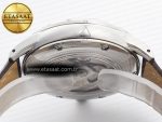Elegance SBGR261 SS GSF 1:1 Best Edition Cream Dial on Brown Leather Strap NH34 - Görsel 14