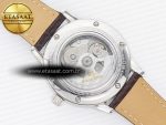 Elegance SBGR261 SS GSF 1:1 Best Edition Cream Dial on Brown Leather Strap NH34 - Görsel 17