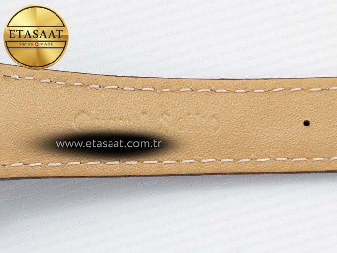 Elegance SBGR261 SS GSF 1:1 Best Edition Cream Dial on Brown Leather Strap NH34 - Görsel 27