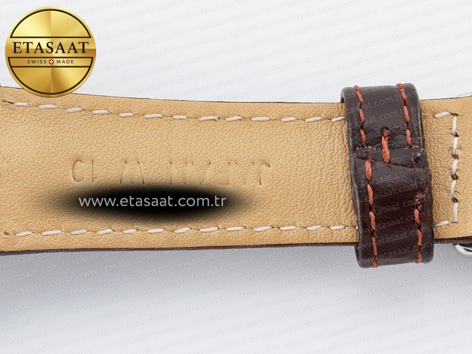 Elegance SBGR261 SS GSF 1:1 Best Edition Cream Dial on Brown Leather Strap NH34 - Görsel 28