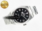 Explorer 36 904L Steel KRF 1:1 Best Edition Black Dial on SS Bracelet A2824 V2 - Görsel 8