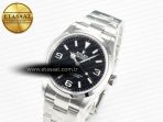 Explorer 36 904L Steel KRF 1:1 Best Edition Black Dial on SS Bracelet PT5000 V2 - Görsel 2