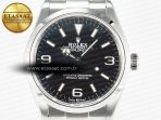 Explorer 36 904L Steel KRF 1:1 Best Edition Black Dial on SS Bracelet PT5000 V2 - Görsel 4