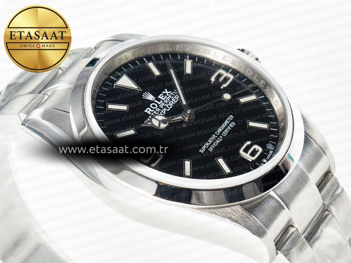 Explorer 36 904L Steel KRF 1:1 Best Edition Black Dial on SS Bracelet PT5000 V2 - Görsel 7
