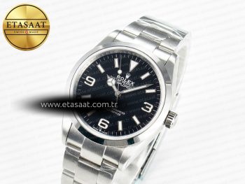 Explorer 36 904L Steel KRF 1:1 Best Edition Black Dial on SS Bracelet SW200 V2