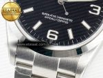 Explorer 36 904L Steel KRF 1:1 Best Edition Black Dial on SS Bracelet SW200 V2 - Görsel 12