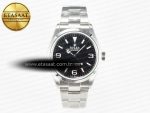 Explorer 36 904L Steel KRF 1:1 Best Edition Black Dial on SS Bracelet SW200 V2 - Görsel 3