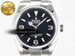 Explorer 36 904L Steel KRF 1:1 Best Edition Black Dial on SS Bracelet SW200 V2 - Görsel 4