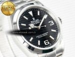 Explorer 36 904L Steel KRF 1:1 Best Edition Black Dial on SS Bracelet SW200 V2 - Görsel 5