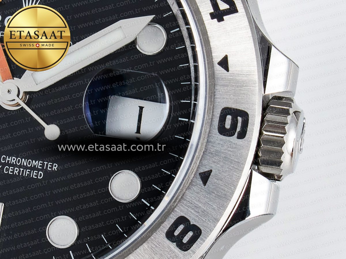 Explorer II 42mm 226570 904L SS ARF 1:1 Best Edition Black Dial on Bracelet SH3285 - Görsel 11