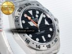 Explorer II 42mm 226570 904L SS ARF 1:1 Best Edition Black Dial on Bracelet SH3285 - Görsel 5