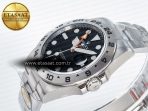 Explorer II 42mm 226570 904L SS ARF 1:1 Best Edition Black Dial on Bracelet SH3285 - Görsel 6