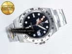 Explorer II 42mm 226570 904L SS ARF 1:1 Best Edition Black Dial on Bracelet SH3285 - Görsel 8