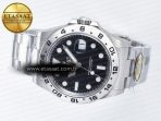 Explorer II 42mm 226570 904L SS ARF 1:1 Best Edition Black Dial on Bracelet SH3285 - Görsel 9