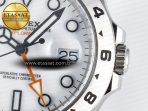 Explorer II 42mm 226570 904L SS ARF 1:1 Best Edition White Dial on Bracelet SH3285 - Görsel 11