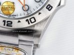 Explorer II 42mm 226570 904L SS ARF 1:1 Best Edition White Dial on Bracelet SH3285 - Görsel 13