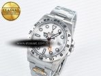 Explorer II 42mm 226570 904L SS ARF 1:1 Best Edition White Dial on Bracelet SH3285 - Görsel 2