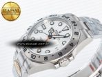 Explorer II 42mm 226570 904L SS ARF 1:1 Best Edition White Dial on Bracelet SH3285 - Görsel 6