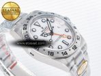 Explorer II 42mm 226570 904L SS ARF 1:1 Best Edition White Dial on Bracelet SH3285 - Görsel 7
