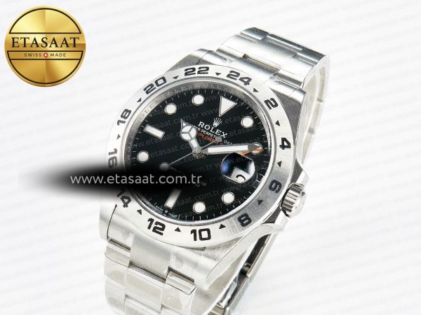 Explorer II 42mm 226570 904L SS Clean 1:1 Best Edition Black Dial on Bracelet DD3285 CHS