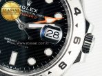 Explorer II 42mm 226570 904L SS Clean 1:1 Best Edition Black Dial on Bracelet DD3285 CHS - Görsel 12