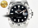 Explorer II 42mm 226570 904L SS Clean 1:1 Best Edition Black Dial on Bracelet DD3285 CHS - Görsel 4