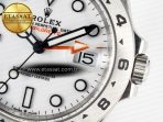 Explorer II 42mm 226570 904L SS Clean 1:1 Best Edition White Dial on Bracelet DD3285 CHS - Görsel 12