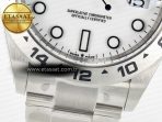 Explorer II 42mm 226570 904L SS Clean 1:1 Best Edition White Dial on Bracelet DD3285 CHS - Görsel 13